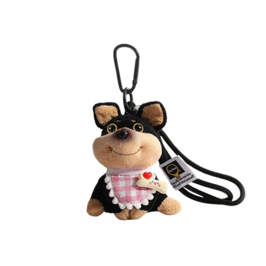 Bee Pup Keychain