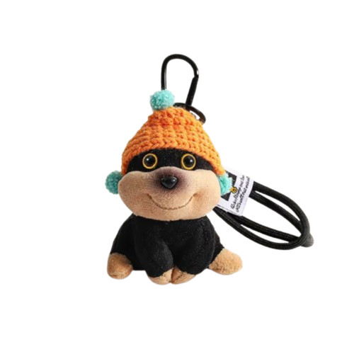Bee Pup Keychain